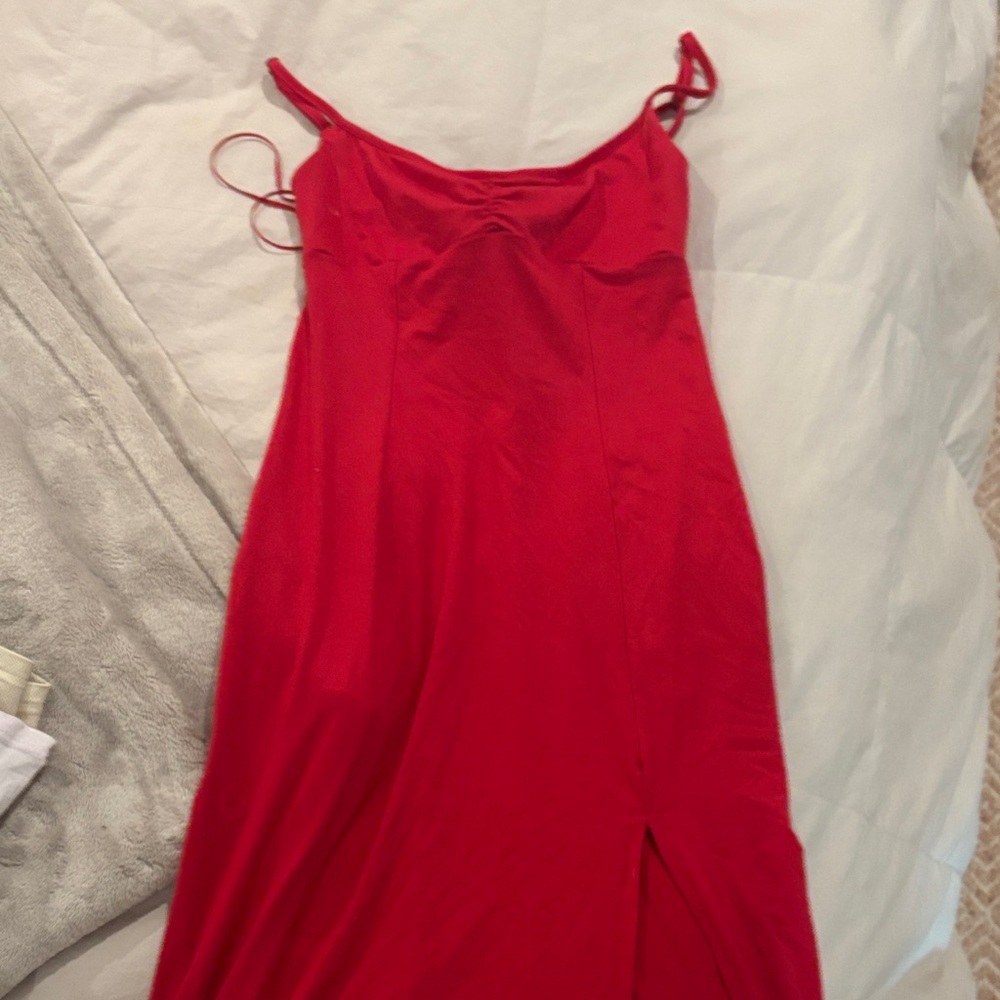 Urban Outfitters Floorlength Red Dress